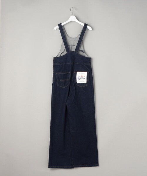 FREAK'S STORE（フリークスストア）の「CIMARRON JEANS/シマロンジーンズ kairo pocket Salopette/カイロポケットサロペット（サロペット/オーバーオール・レディース・ネイビー・SMALL/MEDIUM）」の9枚目の写真