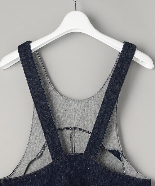 FREAK'S STORE（フリークスストア）の「CIMARRON JEANS/シマロンジーンズ kairo pocket Salopette/カイロポケットサロペット（サロペット/オーバーオール・レディース・ネイビー・SMALL/MEDIUM）」の11枚目の写真