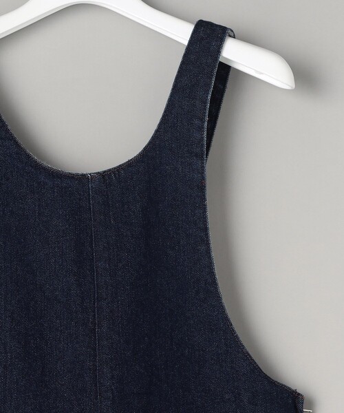 FREAK'S STORE（フリークスストア）の「CIMARRON JEANS/シマロンジーンズ kairo pocket Salopette/カイロポケットサロペット（サロペット/オーバーオール・レディース・ネイビー・SMALL/MEDIUM）」の5枚目の写真