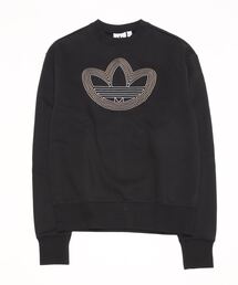 adidas アディダス M OAC TREFOIL CREW スウェット HI2975 ABC-MART限定 *BLK