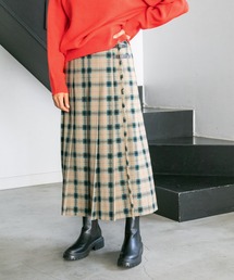 niko and... | ツイルチェックキルトスカート(スカート)