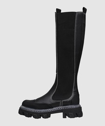 GANNI | Cleated High Chelsea Boot(ブーツ)