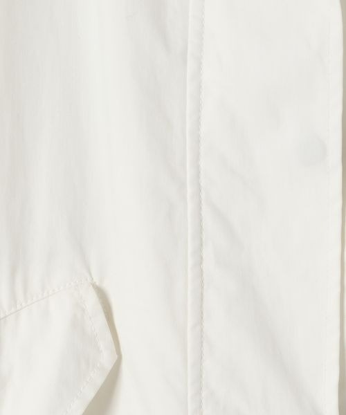 JEANASIS(ジーナシス)の「ステンカラーミリタリーコート/167436(ミリタリージャケット・レディース・ホワイト/ベージュ・FREE)」の21枚目の写真