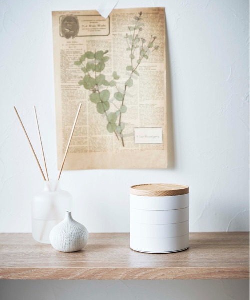 tower（タワー）の「tower（タワー）ネイルパーツ＆アクセサリー収納ケース トスカ（収納グッズ・レディース・ホワイト・ONE SIZE）」の9枚目の写真