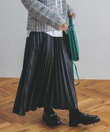 Gready Brilliant | エアリーレザープリーツスカート(スカート)