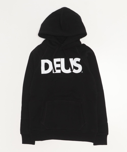 DEUS EX MACHINA(デウスエクスマキナ)の「ALL CAPS HOODY(パーカー・メンズ・グレー/ブラック・XS/S/M/L/XL)」の11枚目の写真