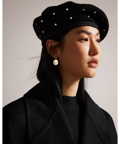 Ted Baker（テッドベーカー）の「SOPHAZ マグノリア スタッズ ベレー
