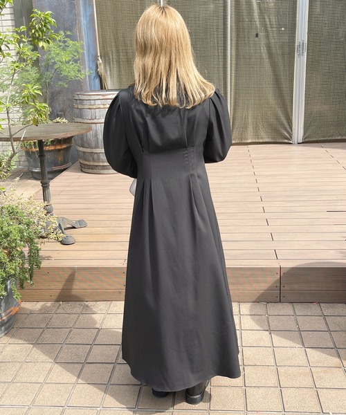 apres jour(アプレジュール)の「バンドカラーワンピース【ZOZOTOWN限定アイテム】(ワンピース・レディース・ピンク/オフホワイト/ブラック・X-LARGE/フリー)」の22枚目の写真