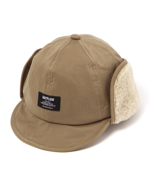 BAYFLOW（ベイフロー）の「ボアフライトキャップ（キャップ・キッズ・ブラック/ブラウン/オリーブ・FREE）」の3枚目の写真
