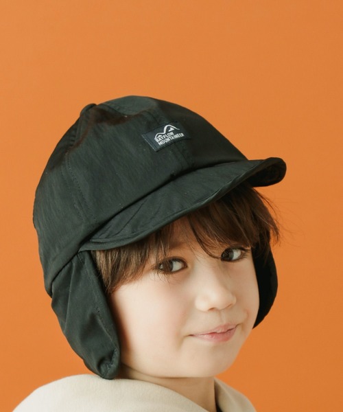 BAYFLOW（ベイフロー）の「ボアフライトキャップ（キャップ・キッズ・ブラック/ブラウン/オリーブ・FREE）」の2枚目の写真