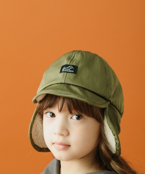 BAYFLOW（ベイフロー）の「ボアフライトキャップ（キャップ・キッズ・ブラック/ブラウン/オリーブ・FREE）」の9枚目の写真