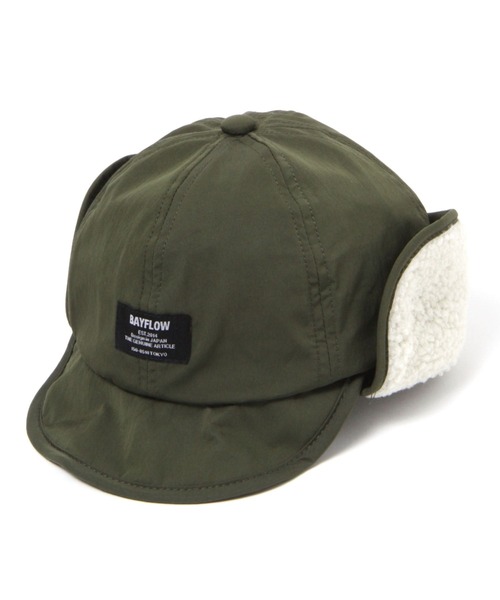 BAYFLOW（ベイフロー）の「ボアフライトキャップ（キャップ・キッズ・ブラック/ブラウン/オリーブ・FREE）」の11枚目の写真