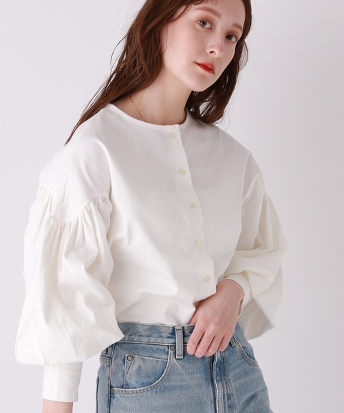 BABYLONE  【高橋夏果さんコラボアイテム】ラウンドギャザープルオーバー BABYLONE（バビロン）の「高橋夏果さんコラボアイテム / ラウンド