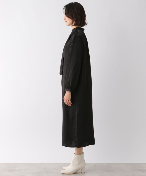 LEPSIM（レプシィム）の「ボウタイワンピース　164033（ワンピース・レディース・ブラック/ブラック系その他/ブラウン系その他・FREE）」の13枚目の写真