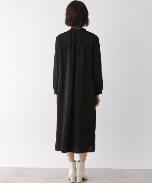 LEPSIM（レプシィム）の「ボウタイワンピース　164033（ワンピース・レディース・ブラック/ブラック系その他/ブラウン系その他・FREE）」の14枚目の写真