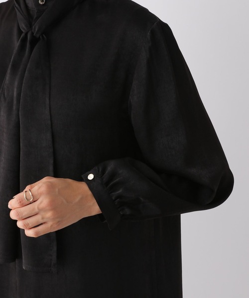 LEPSIM（レプシィム）の「ボウタイワンピース　164033（ワンピース・レディース・ブラック/ブラック系その他/ブラウン系その他・FREE）」の17枚目の写真