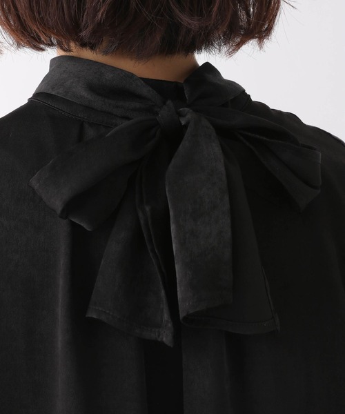 LEPSIM（レプシィム）の「ボウタイワンピース　164033（ワンピース・レディース・ブラック/ブラック系その他/ブラウン系その他・FREE）」の21枚目の写真