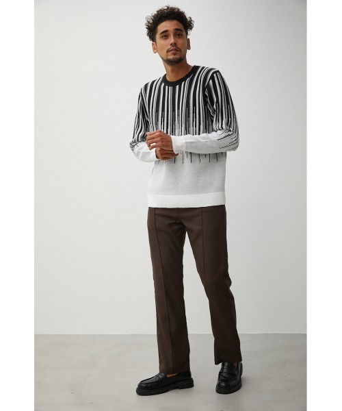 AZUL by moussy（アズールバイマウジー）の「VARIETY COCKTAIL COLOR KNIT/バラエティカクテルカラーニット（ニット/セーター・メンズ・ブルー系その他/ブラック系その他・MEDIUM/LARGE）」の5枚目の写真