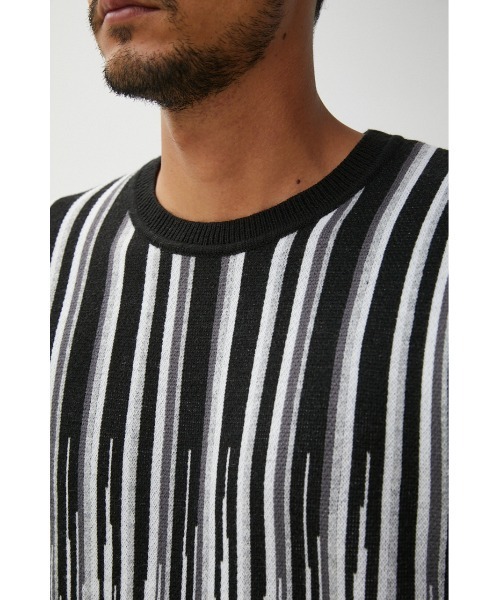 AZUL by moussy（アズールバイマウジー）の「VARIETY COCKTAIL COLOR KNIT/バラエティカクテルカラーニット（ニット/セーター・メンズ・ブルー系その他/ブラック系その他・MEDIUM/LARGE）」の11枚目の写真
