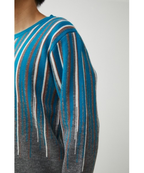 AZUL by moussy（アズールバイマウジー）の「VARIETY COCKTAIL COLOR KNIT/バラエティカクテルカラーニット（ニット/セーター・メンズ・ブルー系その他/ブラック系その他・MEDIUM/LARGE）」の19枚目の写真