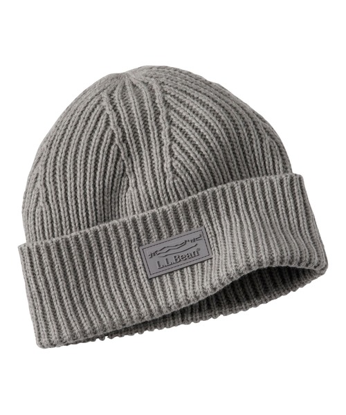 L.L.Bean(エルエルビーン)の「エル・エル・ビーニー、ワイドカフ(ニットキャップ/ビーニー・メンズ・グリーン/ワインレッド/イエロー/オレンジ/ブラック/グリーン系/ヘザーチャコール/ライトブルー/ヘザーグレー/レッド系/グレー系/ベージュ・OSFA)」の4枚目の写真