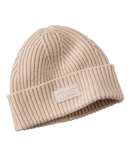 L.L.Bean(エルエルビーン)の「エル・エル・ビーニー、ワイドカフ(ニットキャップ/ビーニー・メンズ・グリーン/ワインレッド/イエロー/オレンジ/ブラック/グリーン系/ヘザーチャコール/ライトブルー/ヘザーグレー/レッド系/グレー系/ベージュ・OSFA)」の5枚目の写真