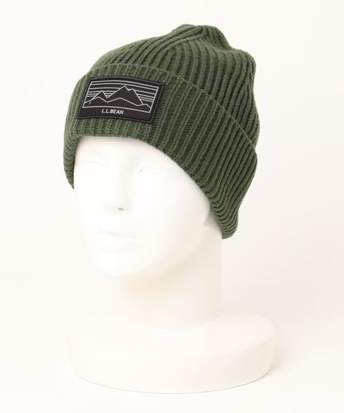 L.L.Bean(エルエルビーン)の「エル・エル・ビーニー、ワイドカフ(ニットキャップ/ビーニー・メンズ・グリーン/ワインレッド/イエロー/オレンジ/ブラック/グリーン系/ヘザーチャコール/ライトブルー/ヘザーグレー/レッド系/グレー系/ベージュ・OSFA)」の15枚目の写真