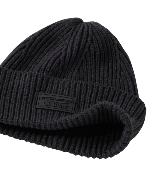 L.L.Bean(エルエルビーン)の「エル・エル・ビーニー、ワイドカフ(ニットキャップ/ビーニー・メンズ・グリーン/ワインレッド/イエロー/オレンジ/ブラック/グリーン系/ヘザーチャコール/ライトブルー/ヘザーグレー/レッド系/グレー系/ベージュ・OSFA)」の22枚目の写真