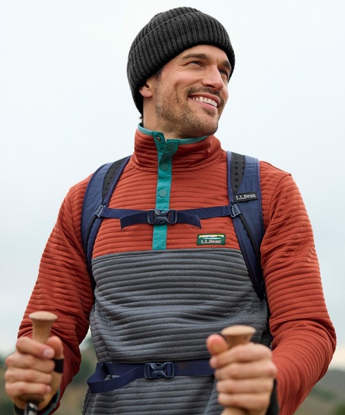 L.L.Bean(エルエルビーン)の「エル・エル・ビーニー、ワイドカフ(ニットキャップ/ビーニー・メンズ・グリーン/ワインレッド/イエロー/オレンジ/ブラック/グリーン系/ヘザーチャコール/ライトブルー/ヘザーグレー/レッド系/グレー系/ベージュ・OSFA)」の21枚目の写真