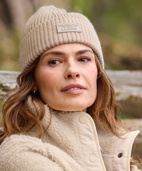 L.L.Bean(エルエルビーン)の「エル・エル・ビーニー、ワイドカフ(ニットキャップ/ビーニー・メンズ・グリーン/ワインレッド/イエロー/オレンジ/ブラック/グリーン系/ヘザーチャコール/ライトブルー/ヘザーグレー/レッド系/グレー系/ベージュ・OSFA)」の19枚目の写真