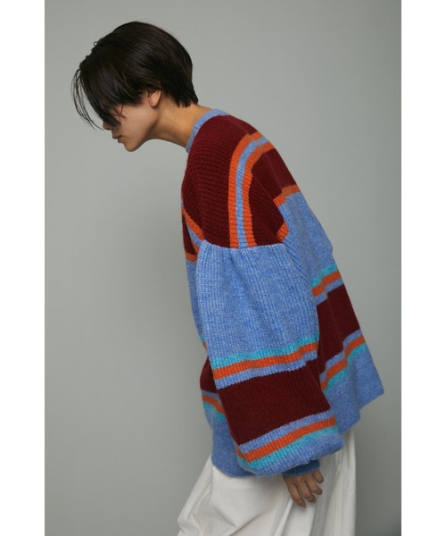 HeRIN.CYE（ヘリンドットサイ）の「Fuzzy knit tops（ニット/セーター・レディース・パープル系その他/レッド系その他/イエロー系その他・FREE）」の10枚目の写真