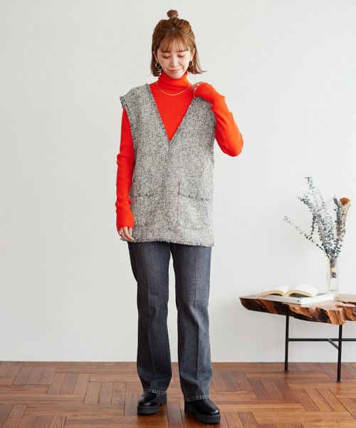 ≪追加≫ツイードフリンジベスト