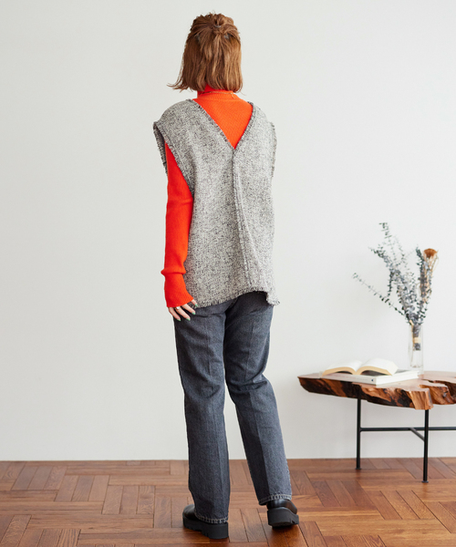 ≪追加≫ツイードフリンジベスト