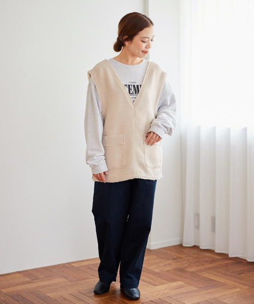 ≪追加≫ツイードフリンジベスト