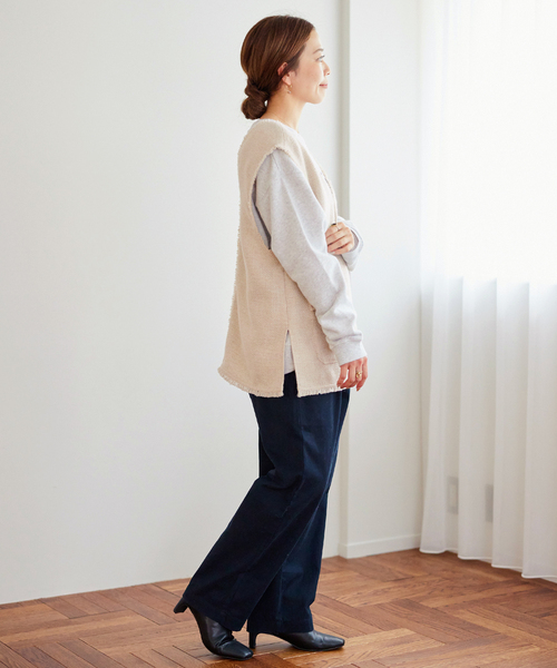 ≪追加≫ツイードフリンジベスト