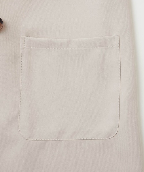 BONLECILL（ボンルシール）の「2way 袖スリット オーバーテーラードジャケット（テーラードジャケット・レディース・ブラウン/ブラック系/ブラック/アイボリー・FREE）」の11枚目の写真