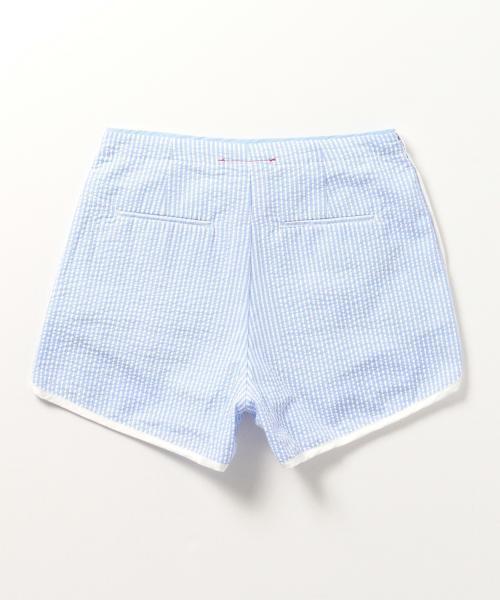 B:MING by BEAMS(ビーミングバイビームス)の「ビーミング by ビームス / サッカーショートパンツ(その他パンツ・レディース・ホワイト/ライトブルー・SMALL/MEDIUM)」の12枚目の写真