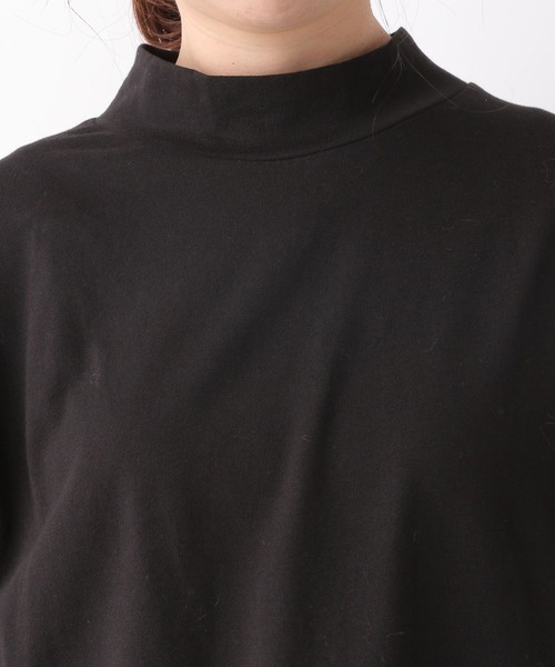 LEPSIM(レプシィム)の「ラウンドヘムハイネックプルオーバー 164093(Tシャツ/カットソー・レディース・ライトグレー/オフホワイト/ブラック・FREE)」の7枚目の写真