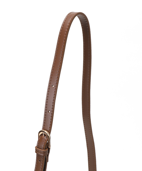 LE TALON（ルタロン）の「LE TALON ラウンドカッティングバッグ（トートバッグ・レディース・チャコールグレー/ブラウン・FREE）」の11枚目の写真