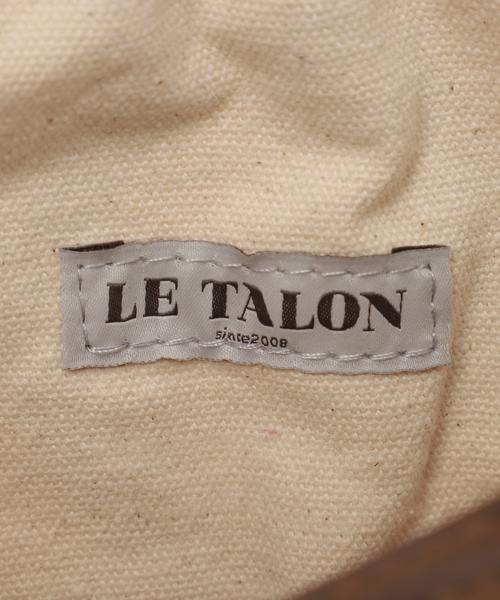 LE TALON（ルタロン）の「LE TALON ラウンドカッティングバッグ（トートバッグ・レディース・チャコールグレー/ブラウン・FREE）」の13枚目の写真