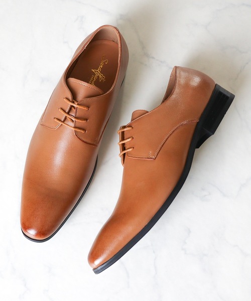 返りが良いボロネーゼ製法ビジネスシューズ ( ストレートチップタイプ