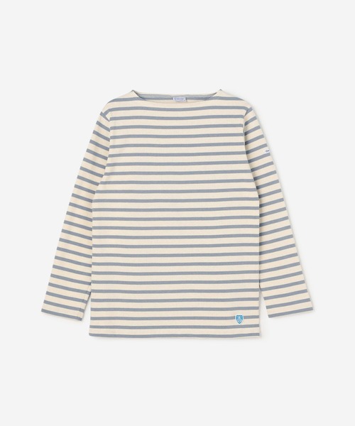 ORCIVAL（オーシバル）の「ORCIVAL | コットンロード フレンチバスクシャツ WOMEN（Tシャツ/カットソー・レディース・レッド系その他/グリーン系その他/アイボリー/グレー系その他/ブルー系その他2/ホワイト/グレー系その他2/ホワイト系その他5/イエロー系その他/ブルー系その他/ベージュ系その他/ピンク系その他/ブラック系その他/ブラック・0/1/2）」の7枚目の写真