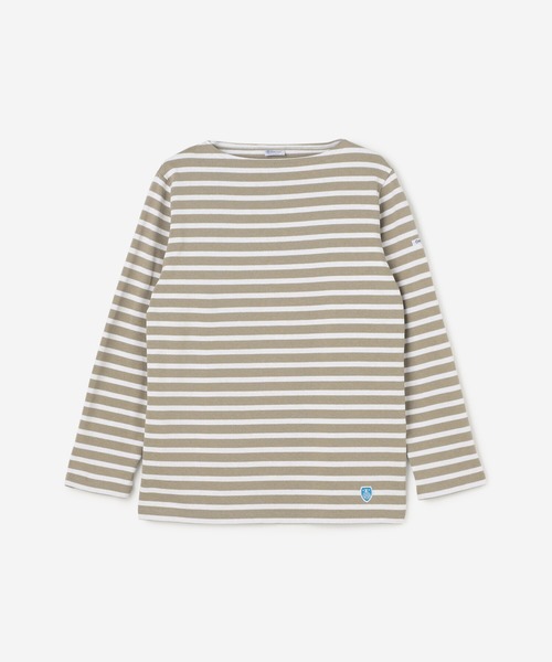 ORCIVAL（オーシバル）の「ORCIVAL | コットンロード フレンチバスクシャツ WOMEN（Tシャツ/カットソー・レディース・レッド系その他/グリーン系その他/アイボリー/グレー系その他/ブルー系その他2/ホワイト/グレー系その他2/ホワイト系その他5/イエロー系その他/ブルー系その他/ベージュ系その他/ピンク系その他/ブラック系その他/ブラック・0/1/2）」の9枚目の写真