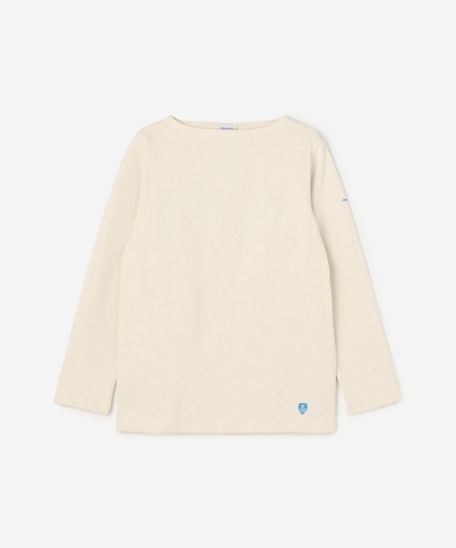 ORCIVAL（オーシバル）の「ORCIVAL | コットンロード フレンチバスクシャツ WOMEN（Tシャツ/カットソー・レディース・レッド系その他/グリーン系その他/アイボリー/グレー系その他/ブルー系その他2/ホワイト/グレー系その他2/ホワイト系その他5/イエロー系その他/ブルー系その他/ベージュ系その他/ピンク系その他/ブラック系その他/ブラック・0/1/2）」の3枚目の写真