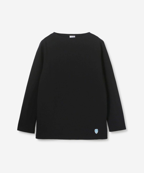 ORCIVAL（オーシバル）の「ORCIVAL | コットンロード フレンチバスクシャツ WOMEN（Tシャツ/カットソー・レディース・レッド系その他/グリーン系その他/アイボリー/グレー系その他/ブルー系その他2/ホワイト/グレー系その他2/ホワイト系その他5/イエロー系その他/ブルー系その他/ベージュ系その他/ピンク系その他/ブラック系その他/ブラック・0/1/2）」の5枚目の写真