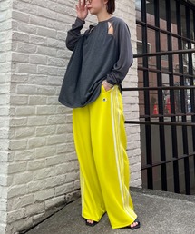 CIAOPANIC | 【GEM SPORTSWEAR/ジェムスポーツウェア】ワイドトラックパンツ(スウェットパンツ)