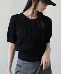 Ulysses | パフスリサマーニットトップス(ニット/セーター)