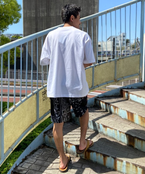 Columbia（コロンビア）の「【展開店舗限定アイテム】columbia/コロンビア インペリアルパーク ワンポイント ワイドシルエット/オーバーサイズ ポケットTシャツ/半袖Tシャツ PM0734（Tシャツ/カットソー・メンズ・ブラック/ホワイト/グリーン/ベージュ・M/L/XL）」の22枚目の写真