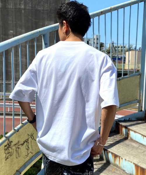 Columbia（コロンビア）の「【展開店舗限定アイテム】columbia/コロンビア インペリアルパーク ワンポイント ワイドシルエット/オーバーサイズ ポケットTシャツ/半袖Tシャツ PM0734（Tシャツ/カットソー・メンズ・ブラック/ホワイト/グリーン/ベージュ・M/L/XL）」の19枚目の写真