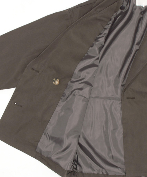 ehka sopo（エヘカソポ）の「ゆるトレンチコート（トレンチコート・レディース・ライトベージュ/ベージュ/チャコール・ﾌﾘ-）」の16枚目の写真